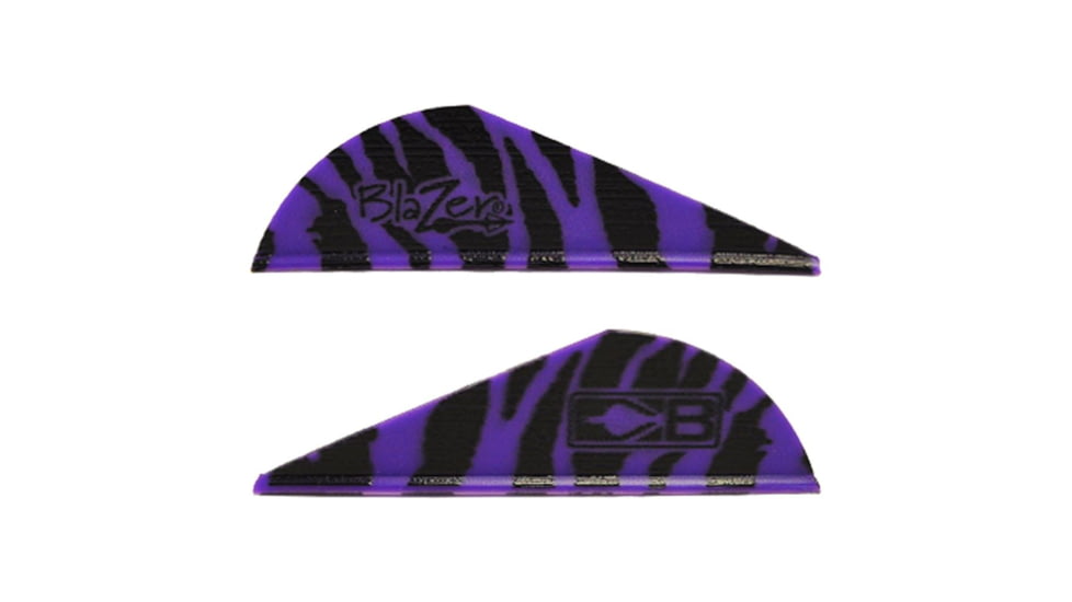 Bohning Blazer Vanes, Purple Tiger 36 pk. 10831PUT