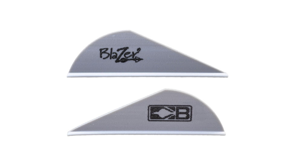 Bohning Blazer Vanes, Silver 100 pk. 10832SL2