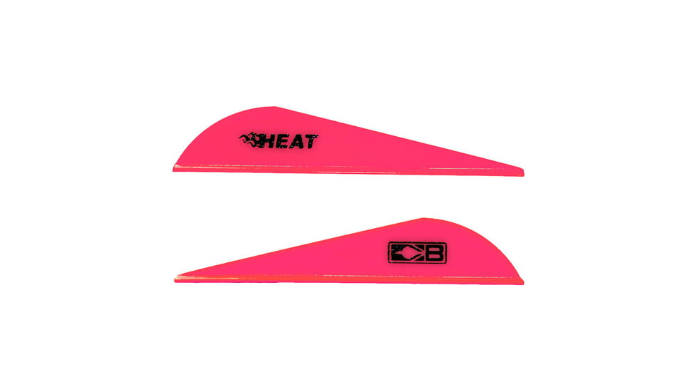 Bohning Heat Vanes, Neon Pink, Pack of 36, 101036HP