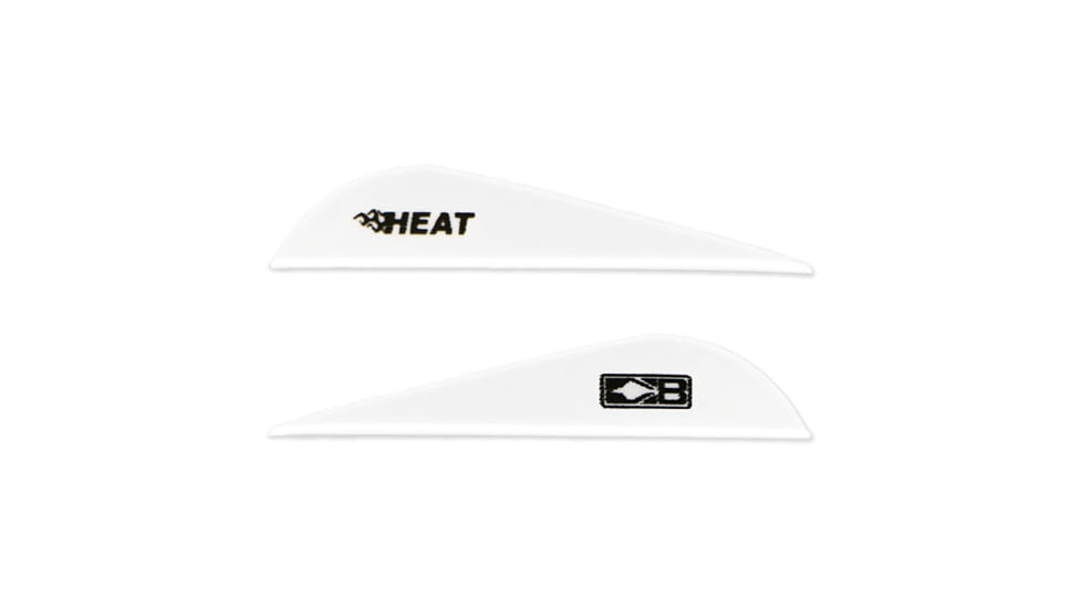 Bohning Heat Vanes, White, Pack of 36, 101036WH