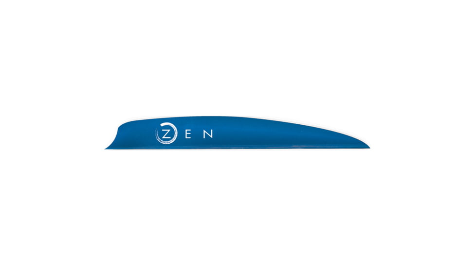Bohning Bohning Zen Vanes 4 in. 100 Pk, Satin Blue, 101048SB4