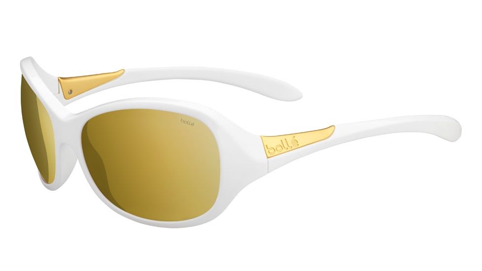 Bolle Grace Progressive Prescription Sunglasses, Shiny White Frame, 12559PR