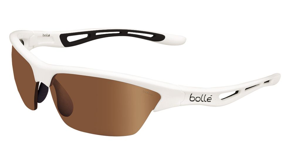 Bolle Tempest Progressive Prescription Sunglasses, Shiny White / Gray Frame-11820PR