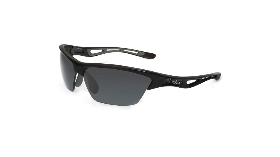 Bolle Tempest Progressive Prescription Sunglasses, Shiny Black Frame, 11859PR
