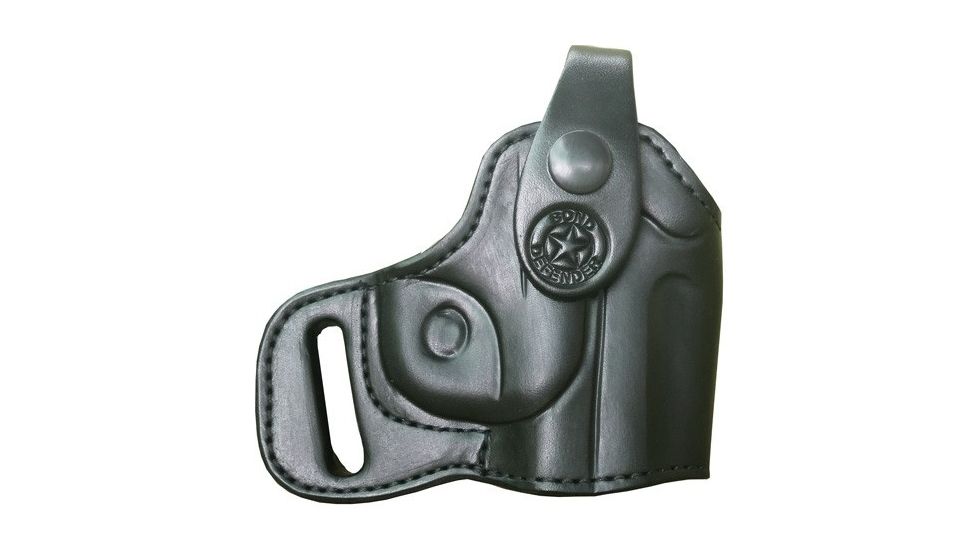 Bond Arms Holster Rh Thumbsnap For Back-up Leather Black