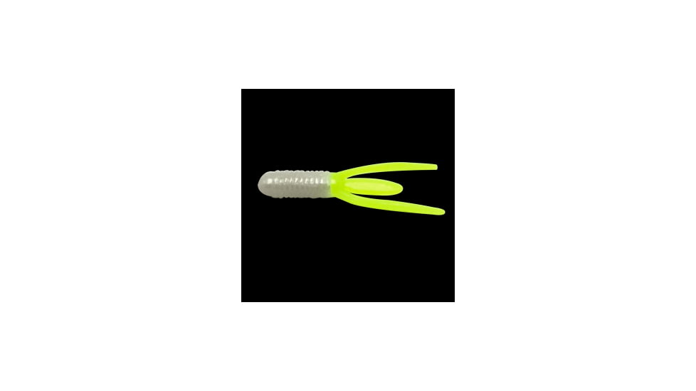 Bonehead Tackle 1 3/4" STUMP BUGS - White Lightning, BH-SBWL