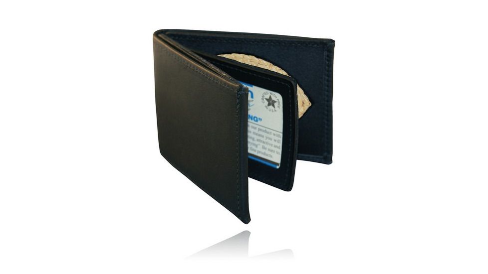 Boston Leather Billfold Badge Case/wallet W/c - 275-S-4092