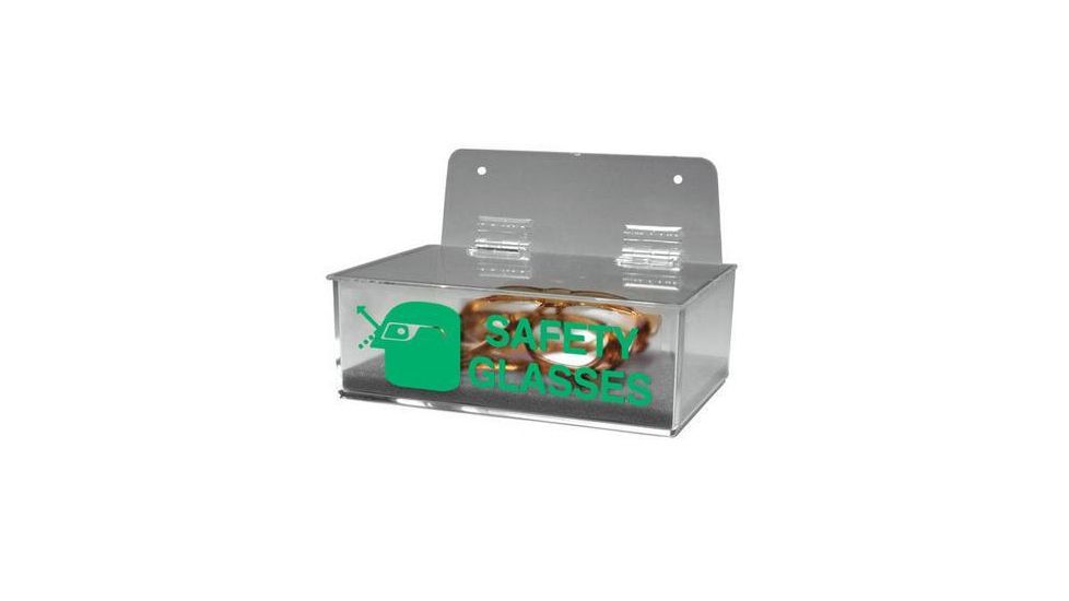 Brady Safety Glasses Holder Clr Lid 2011L Safety Glasses Holder Clr Lid, Each