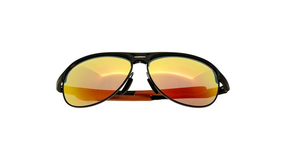 Breed Jupiter Sunglasses, Black Titanium Frame, Gold-Yellow Lens BSG019BK