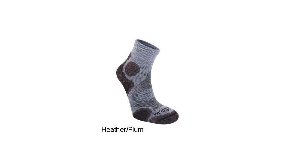 Bridgedale Xhale Trail D Ws Sock - Misty Grey / Lak
