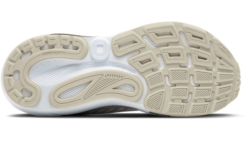 Brooks Adrenaline GTS 24 Road Running Shoes - Mens, White/Black/Pelican, 8, 1D, 1104371D126.080