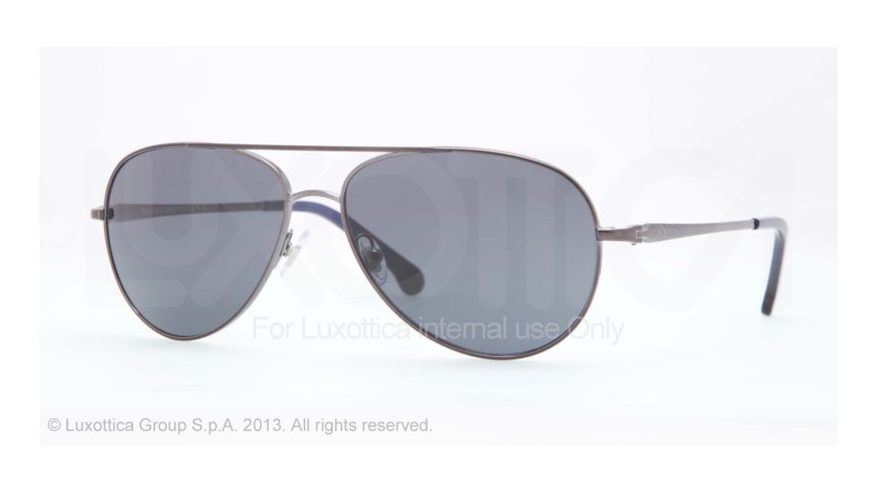 Brooks Brothers BB4020 Single Vision Prescription Sunglasses BB4020-156787-58 - Lens Diameter 58 mm, Frame Color Gunmetal