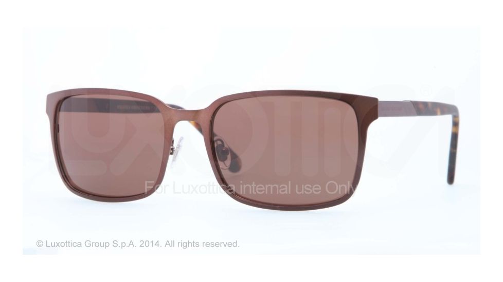 Brooks Brothers BB4022 Bifocal Prescription Sunglasses BB4022-164373-57 - Lens Diameter 57 mm, Frame Color Satin Brown