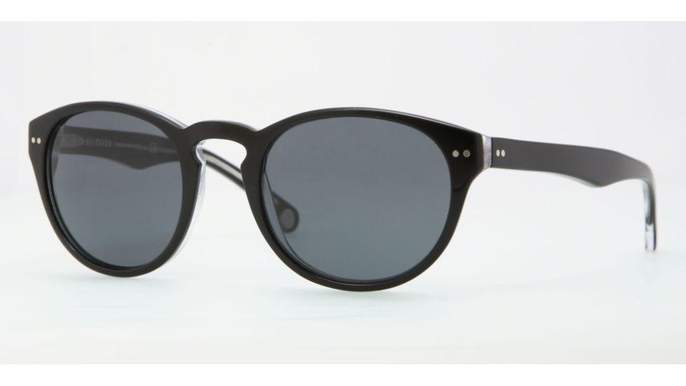 Brooks Brothers BB5002S Progressive Prescription Sunglasses BB5002S-604687-4820 - Lens Diameter 48 mm, Frame Color Black Crystal