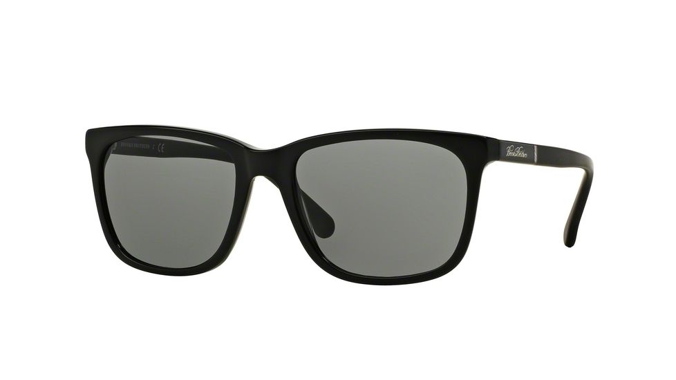 Brooks Brothers BB5027S Bifocal Prescription Sunglasses BB5027S-609587-57 - Lens Diameter 57 mm, Frame Color Black / Matte Black