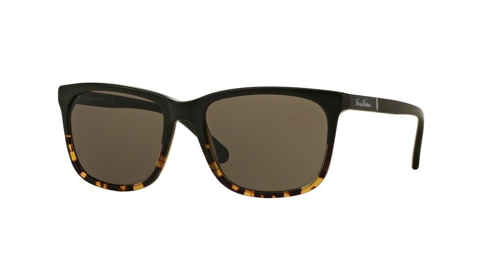 Brooks Brothers BB5027S Bifocal Prescription Sunglasses BB5027S-610003-57 - Lens Diameter 57 mm, Frame Color Green Tort/matte Green Tort