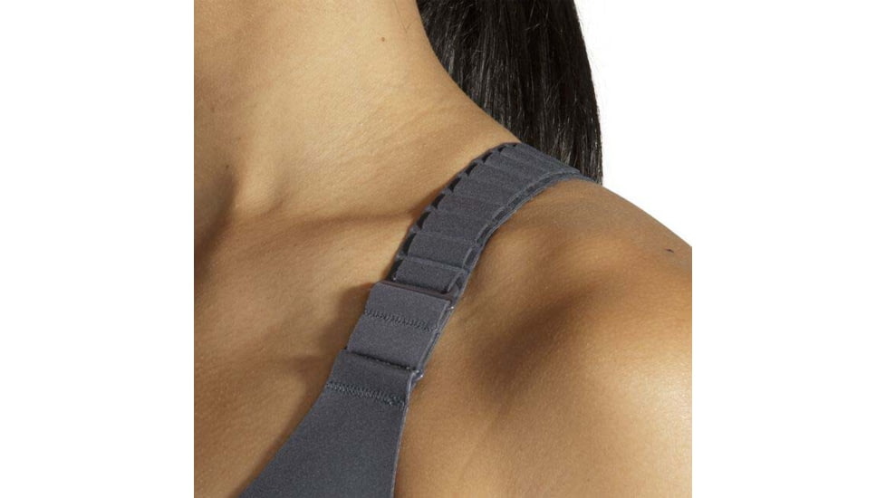 Brooks Dare Racerback Run Bra 2.0 - Womens, Asphalt, 42C, 350085081.0421C