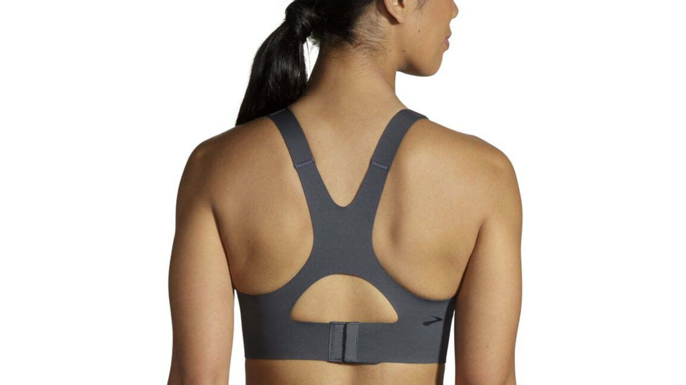 Brooks Dare Racerback Run Bra 2.0 - Womens, Asphalt, 42C, 350085081.0421C