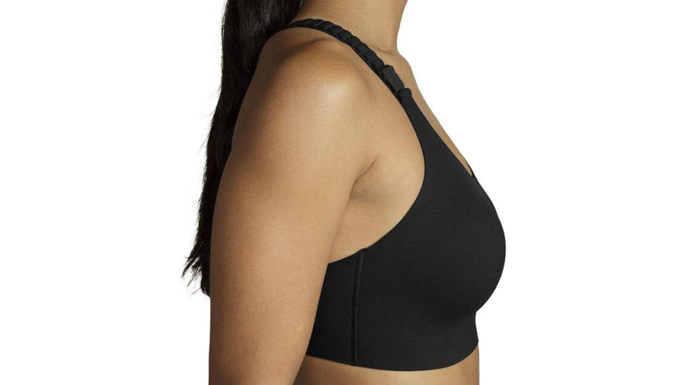 Brooks Dare Racerback Run Bra 2.0 - Womens, Black, 44E, 350085001.0441E