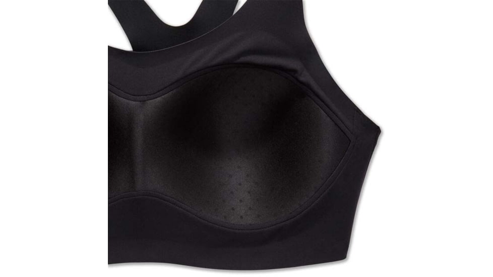 Brooks Dare Racerback Run Bra 2.0 - Womens, Black, 44E, 350085001.0441E