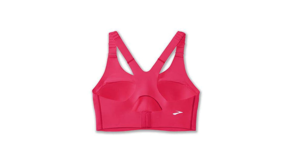 Brooks Dare Racerback Run Bra 2.0 - Womens, Hyper Pink, 34D, 350085620.0341D