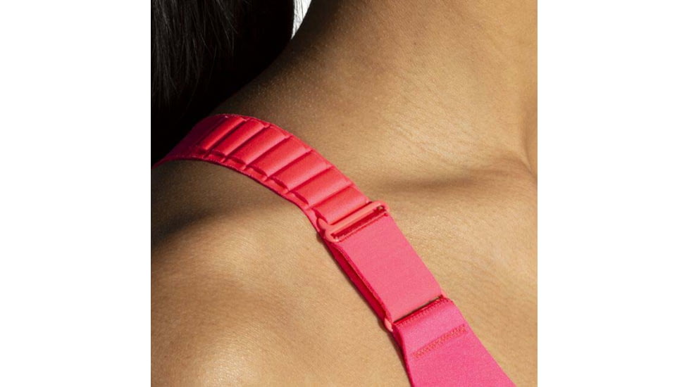 Brooks Dare Racerback Run Bra 2.0 - Womens, Hyper Pink, 34D, 350085620.0341D