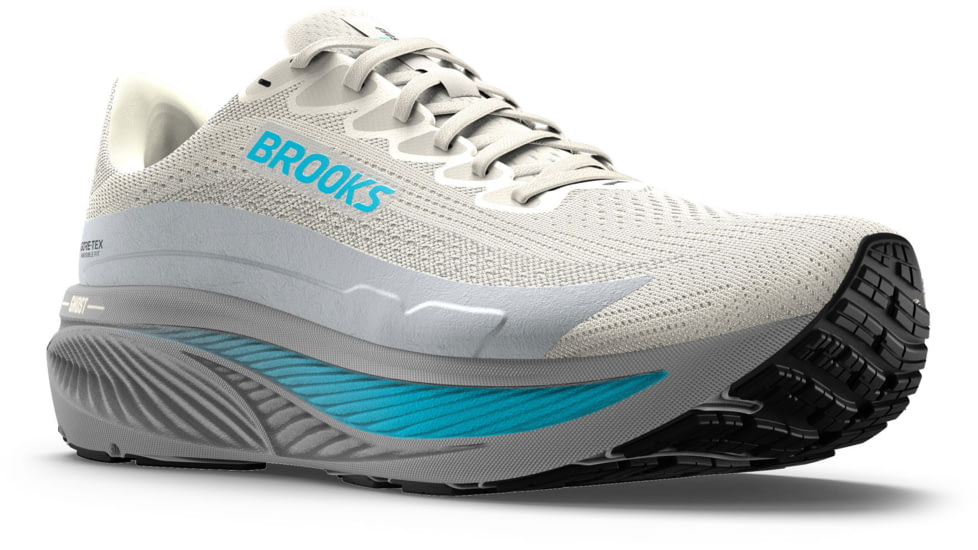 Brooks Ghost 17 GTX Road Running Shoes - Womens, Coconut/Oyster/Blue, 9.5, 1B, 1204511B138.095