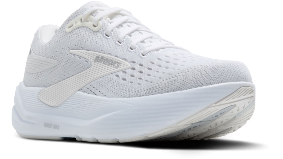 Brooks Ghost Max 3 Road Running Shoes - Womens, White/White, 9, 1B, 1204571B142.090