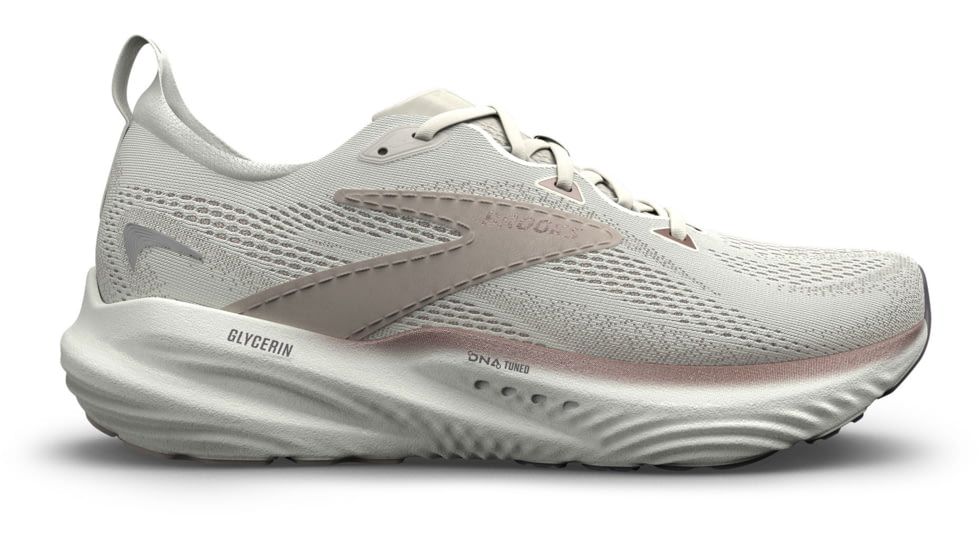 Brooks Glycerin 22 Road Running Shoes - Womens, Coconut/Chateau/Rose, 7, 1B, 1204341B126.070