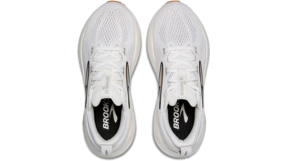 Brooks Glycerin 22 Road Running Shoes - Womens, White/Grey/Black, 10, 1B, 1204341B135.100