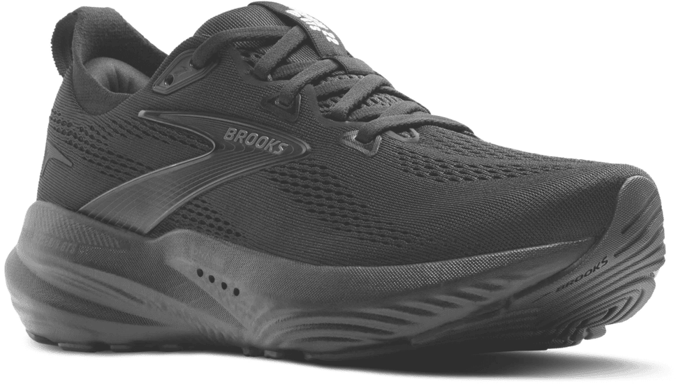 Brooks Glycerin GTS 22 Road Running Shoes - Mens, Black/Black/Ebony, 9.5 US/Wide, 1104462E020.095