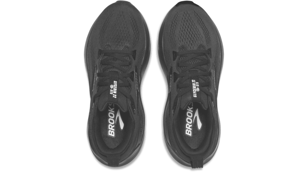 Brooks Glycerin GTS 22 Road Running Shoes - Mens, Black/Black/Ebony, 9.5 US/Wide, 1104462E020.095