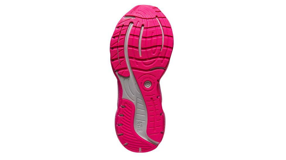 Brooks Glycerin StealthFit 20 Running Shoes - Womens, Medium, Grey/Yellow/Pink, 10.5, 1203721B067.105
