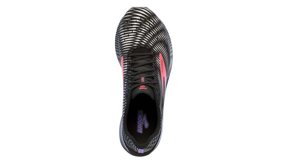 Brooks Hyperion Tempo Running Shoes - Womens, Medium, Black/Coral/Purple, 10.0, 1203281B026.100