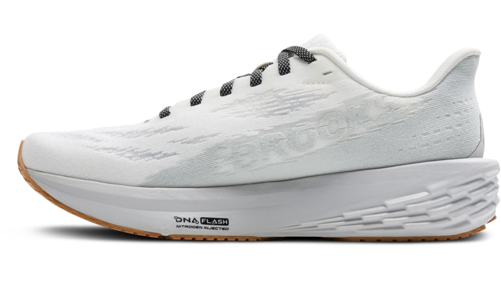 Brooks Launch 11 Road Running Shoes - Womens, White/Grey/Black, 6.5, 1B, 1204391B135.065