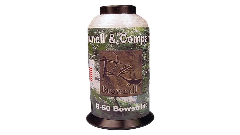 Brownell B50 String Material, White 1/4 lb. FA-TDWH-B50-14