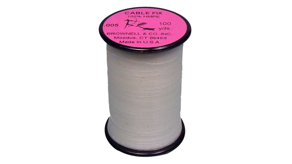 Brownell Cable Fix, White .005 100 yds. FA-TDNA-CBF-JI