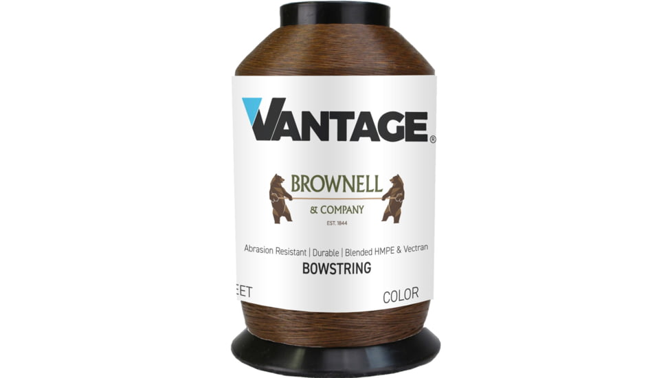 Brownell Brownell Vantage Bowstring Material, 1/8 lb., Brown, FA-TVDB-VAN-18