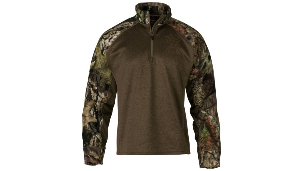 Browning 1/4 Zip Bellum Pullover, Mobuc, Extra Large, 3018752804