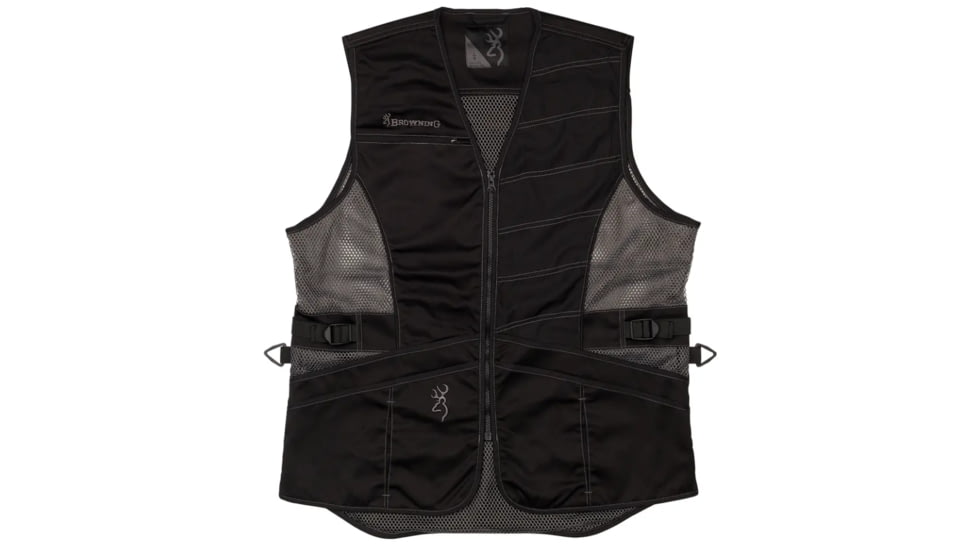 Browning Ace Shooting LH Vest, Black/Black, 2XL, 3050099905