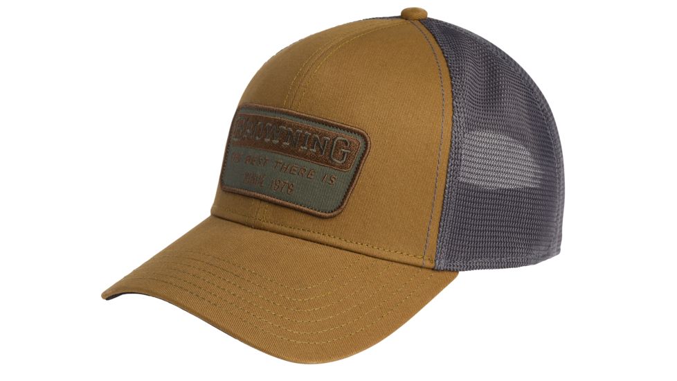 Browning Best Patch Cap, Grey, One Size, 308201841