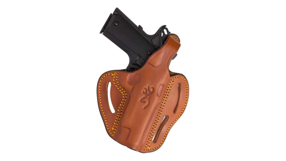 Browning Bg Holster Belt Slide Thumb Break 1911/22 Or 380 Rh Brown