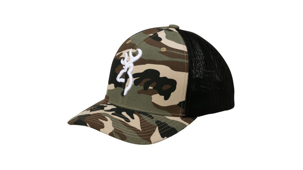 Browning Colstrip Mesh Cap, Camo, Large / Extra Large, 308702294