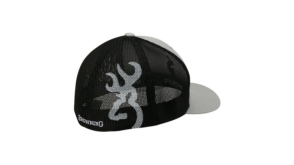Browning Colstrip Mesh Cap, Gray, Large / Extra Large, 308702694
