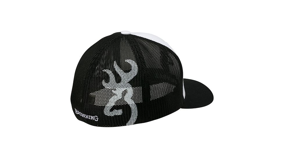 Browning Colstrip Mesh Cap, White, Large / Extra Large, 308702474