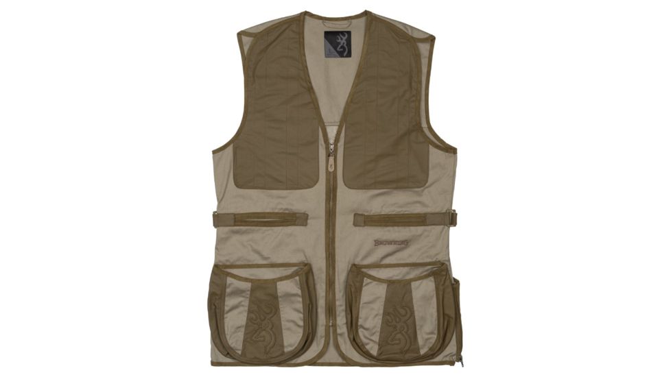 Browning Dutton Vest, Brackish/Military Green, S, 3050086401