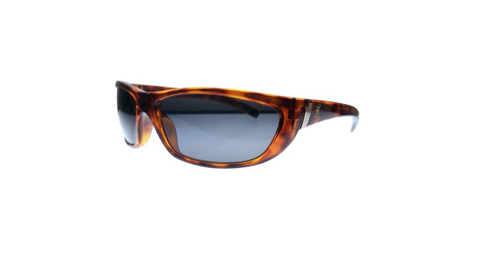 Browning Eyewear Citori Tortoise TR90 Frame Gray CR39 Polarized Lens BRN-CIT-003