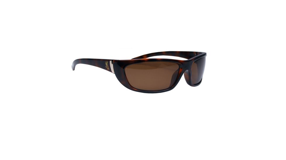 Browning Eyewear Citori Tortoise TR90 Frame Amber CR39 Polarized Lens BRN-CIT-004