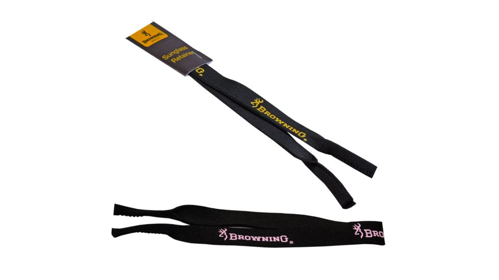 Browning Eyewear Sun Glasses Accessory - Gold/Pink Buckmark Neoprene Retainer