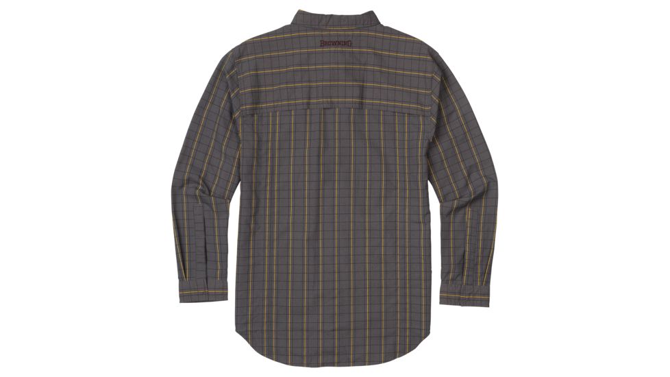 Browning Lightweight Shirt w/o Embroidery - Mens, Plaid, Medium, 3019648702